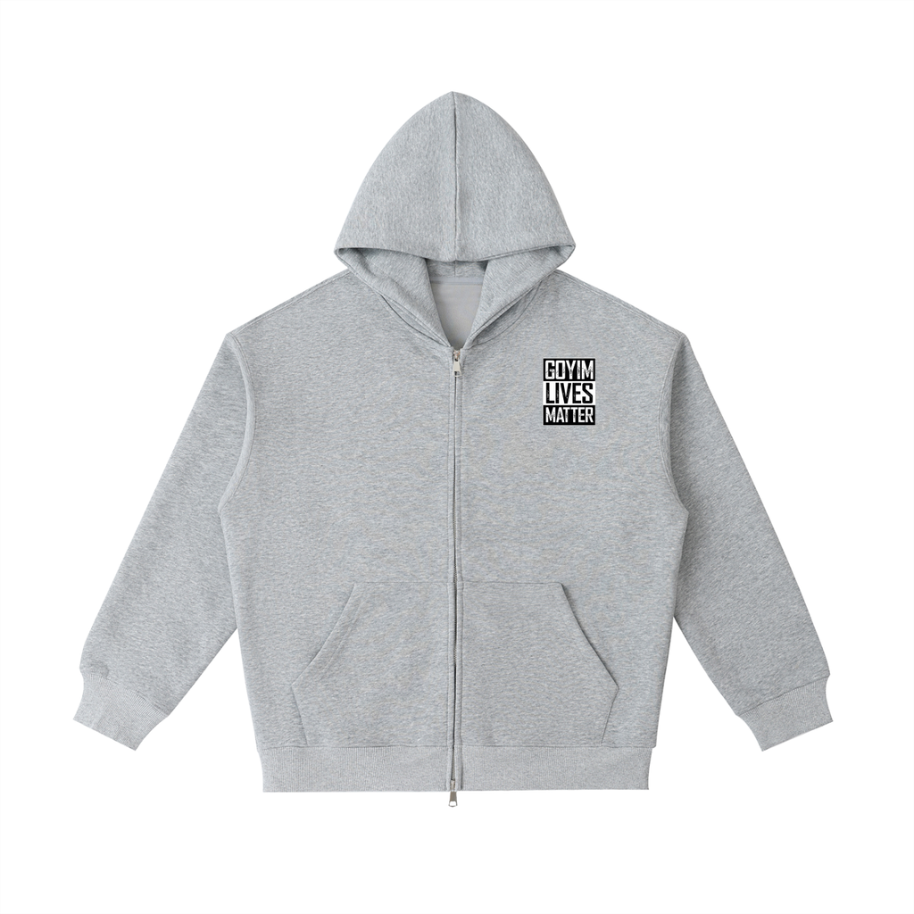 Goyim Lives Matter Chest Logo Heavyweight Hoodie
