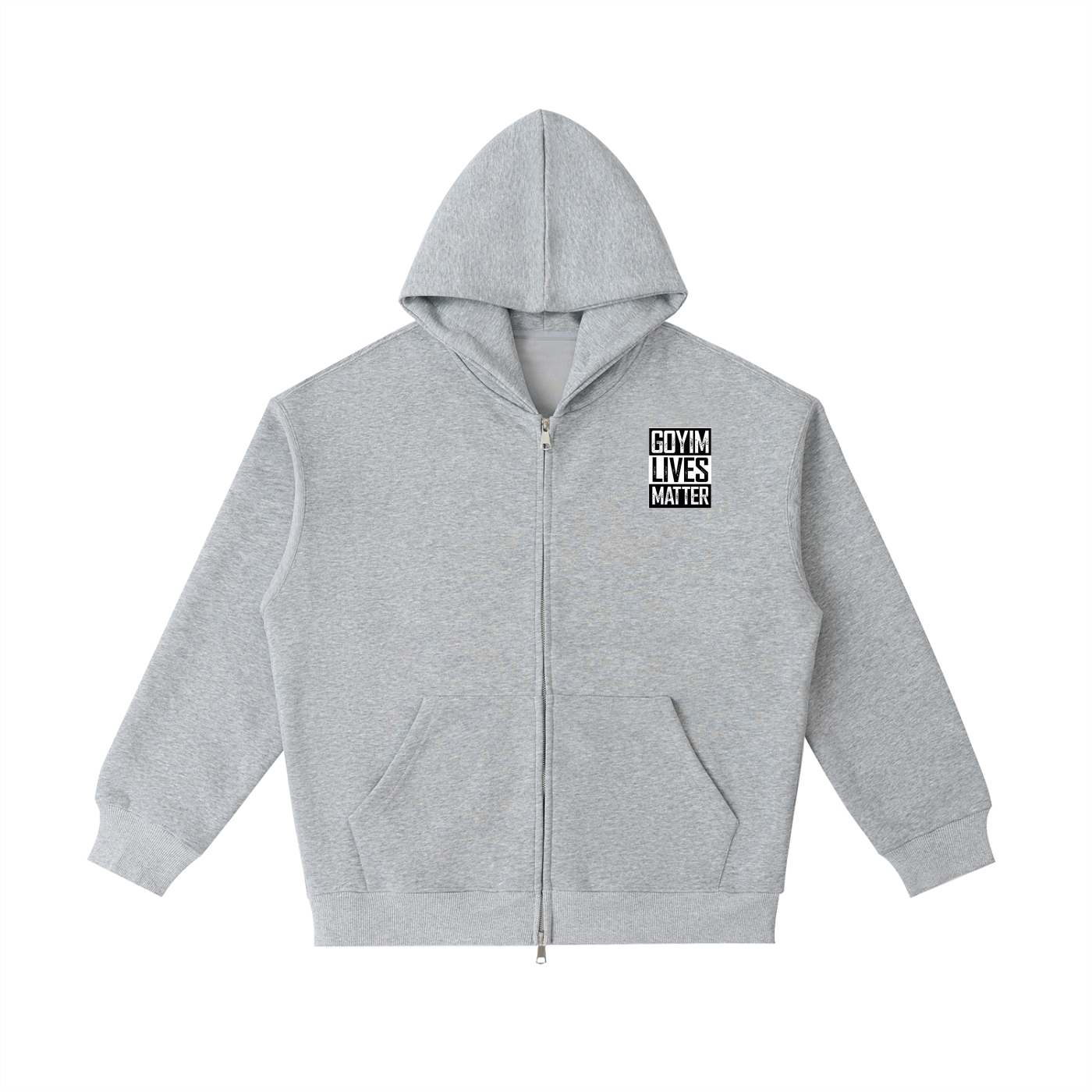 Goyim Lives Matter Chest Logo Heavyweight Hoodie