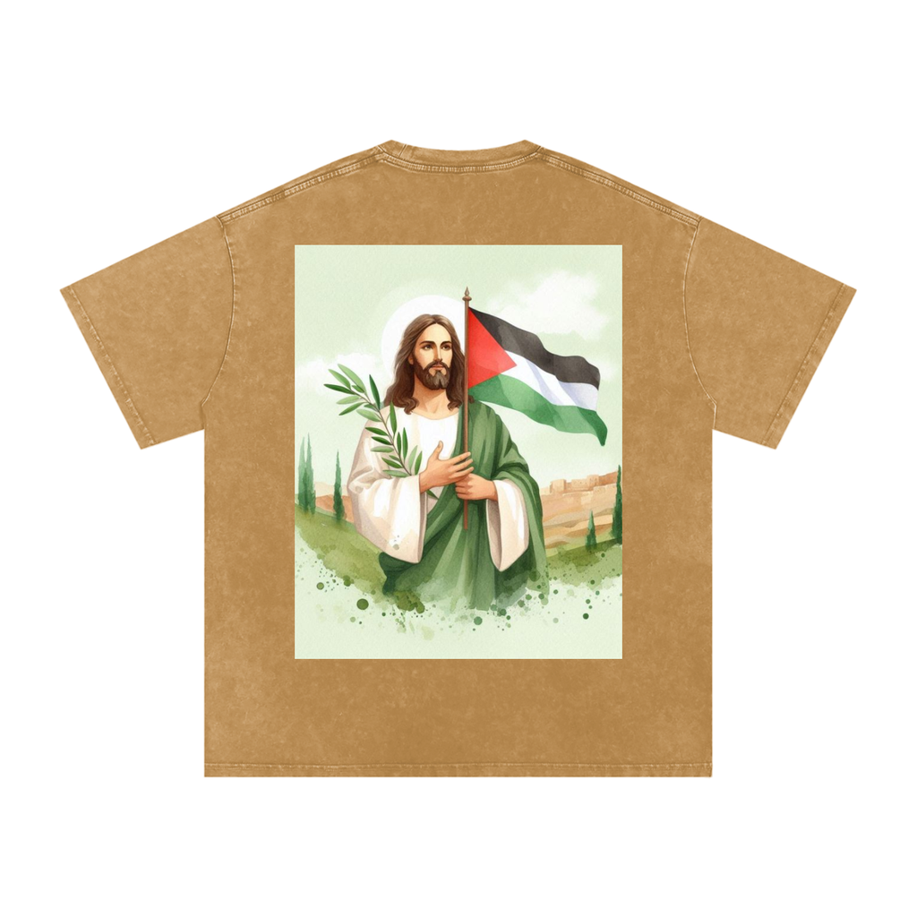 Jesus Palestine Oversized T-Shirt