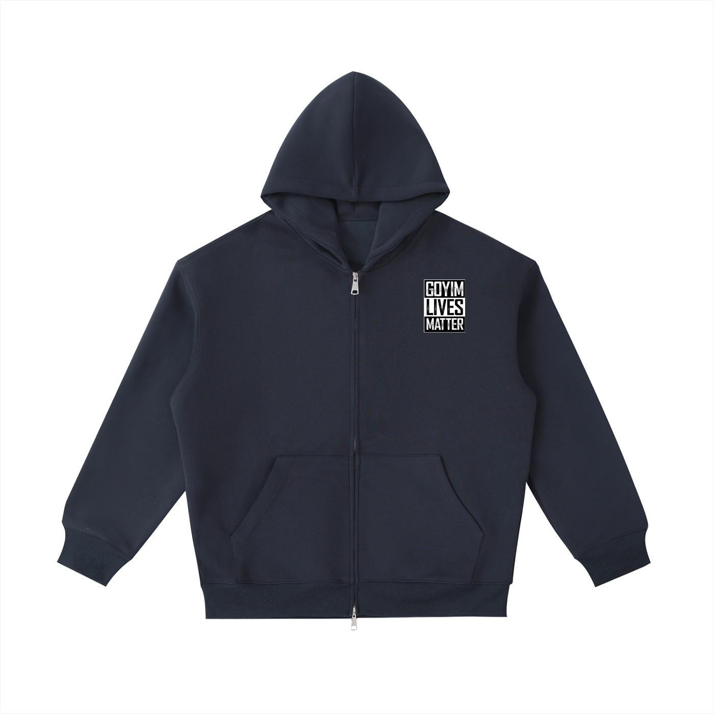 Goyim Lives Matter Chest Logo Heavyweight Hoodie