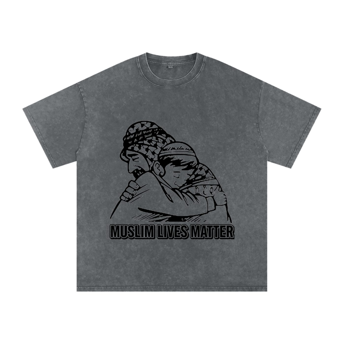 Muslim Lives Matter Snow Washed T-Shirt