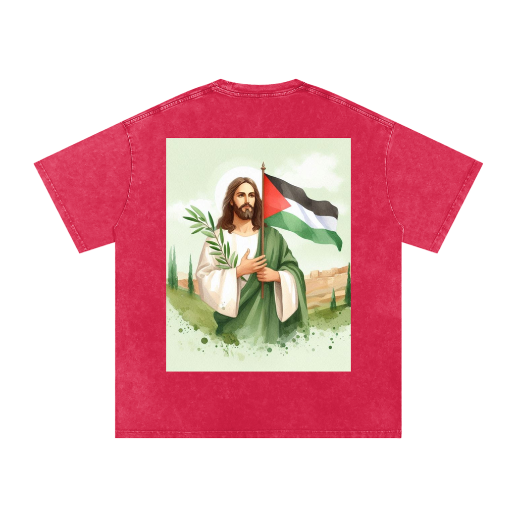 Jesus Palestine Oversized T-Shirt