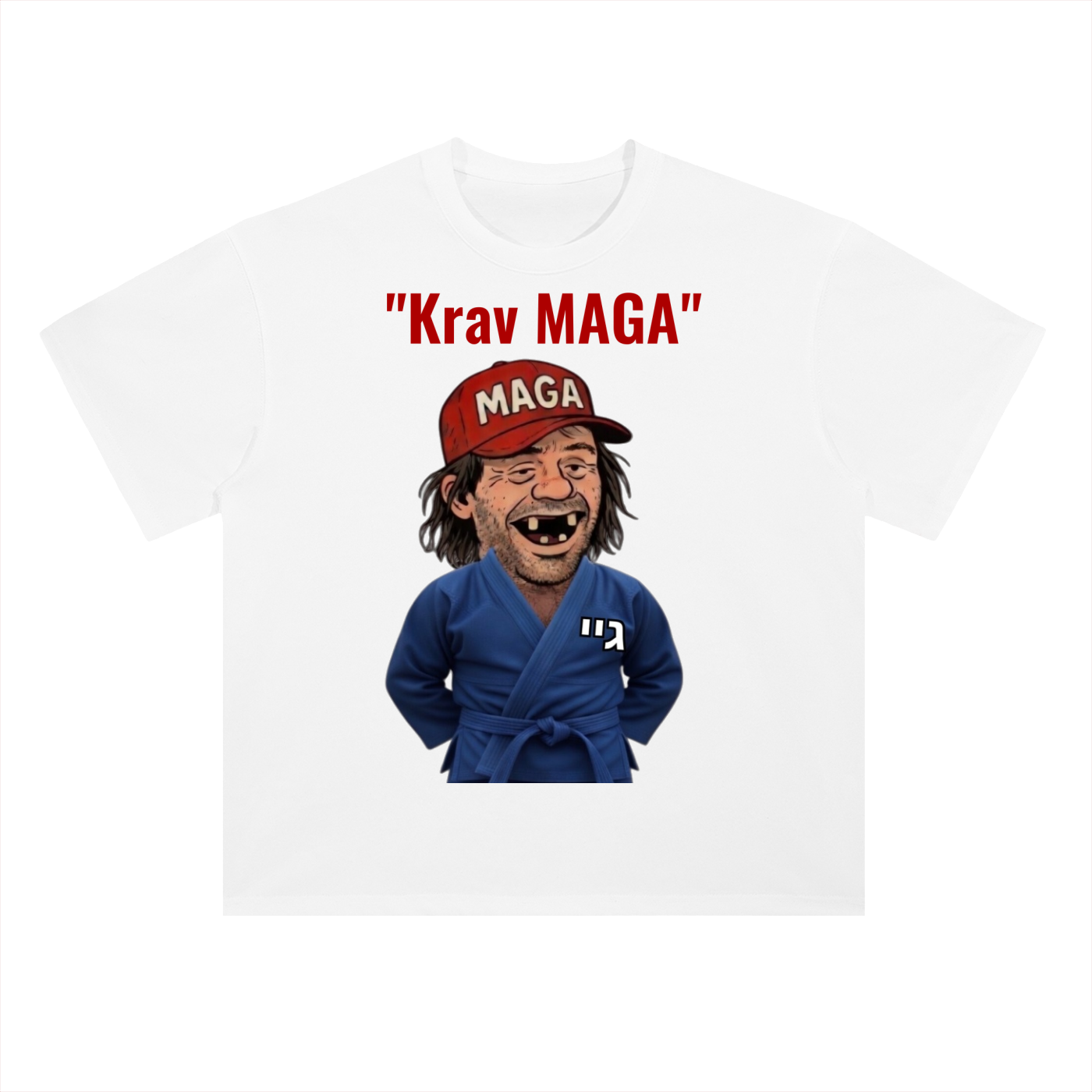 Krav MAGA Drop Shoulder Cotton T-Shirt