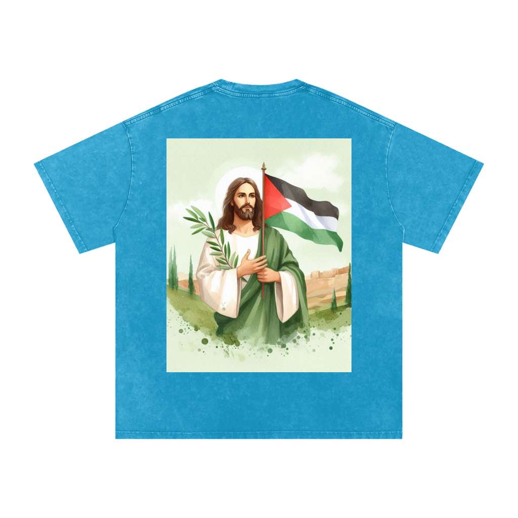 Jesus Palestine Oversized T-Shirt