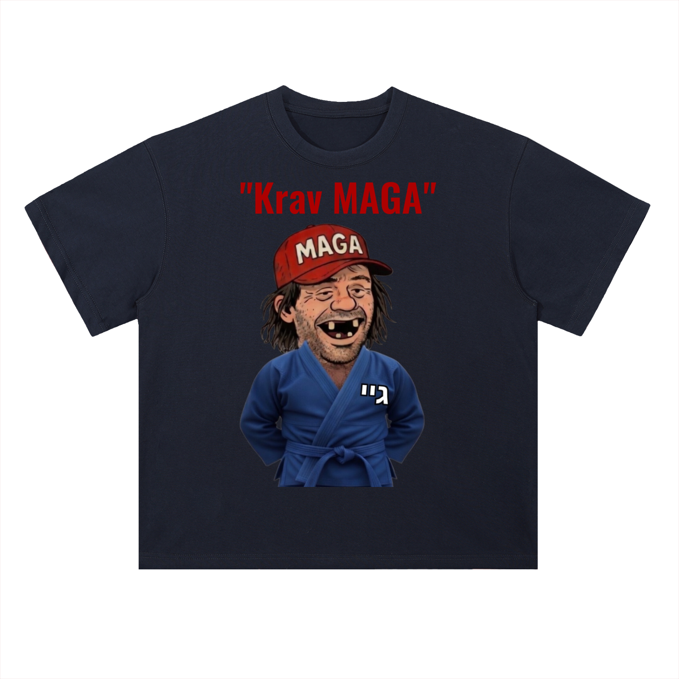 Krav MAGA Drop Shoulder Cotton T-Shirt