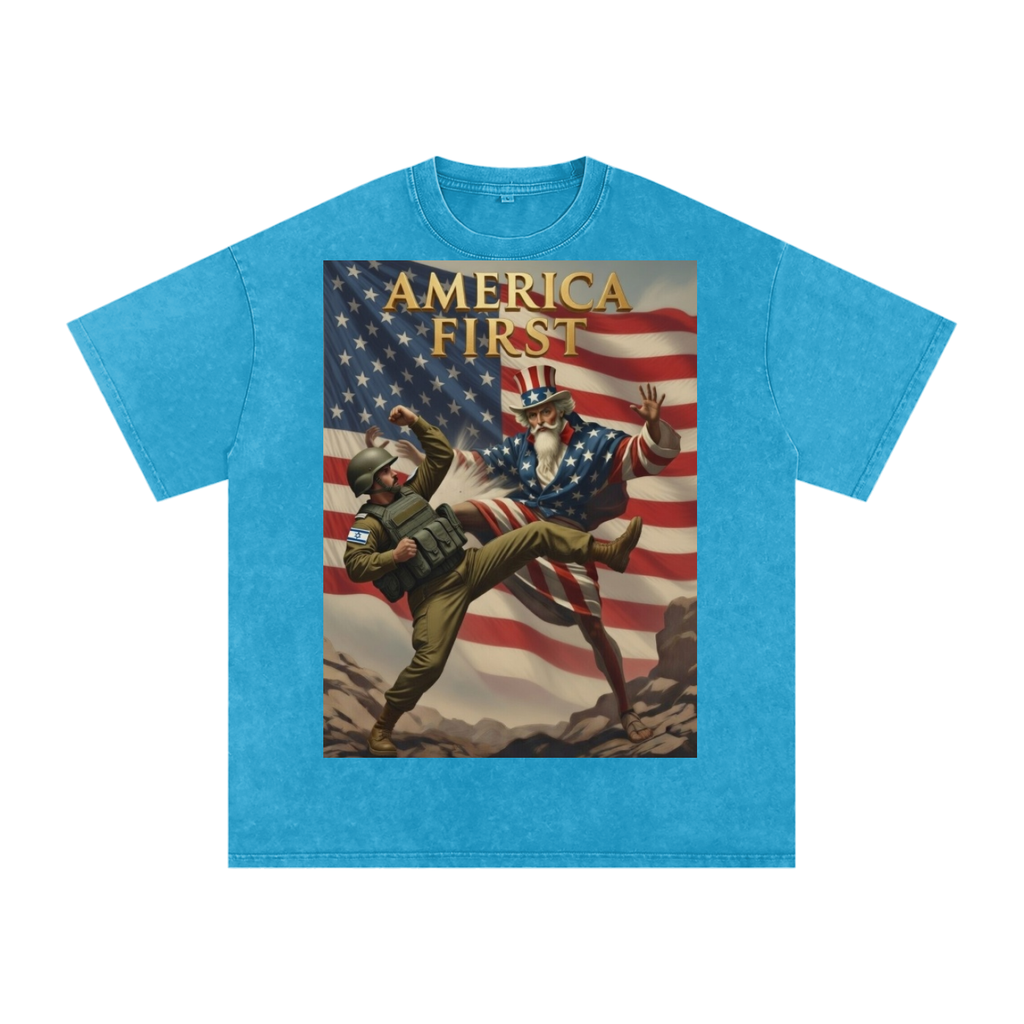 Uncle Sam Oversized Cotton T-Shirt