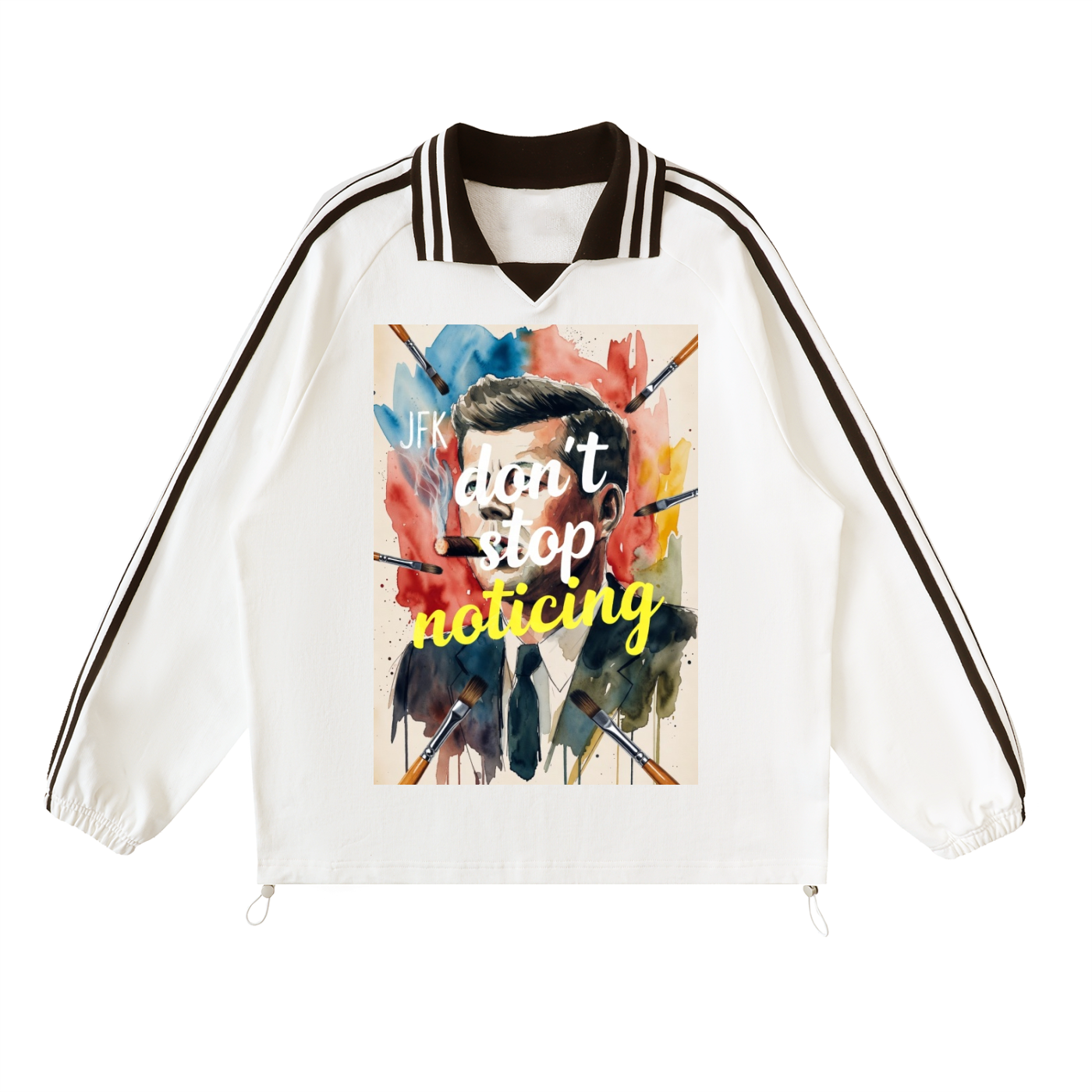 JFK Collar Sweatshirt