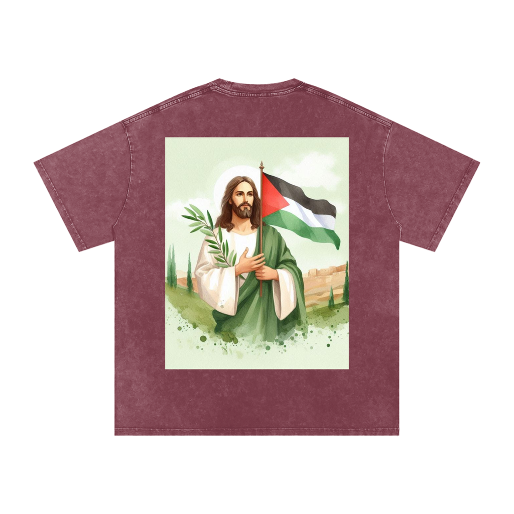 Jesus Palestine Oversized T-Shirt