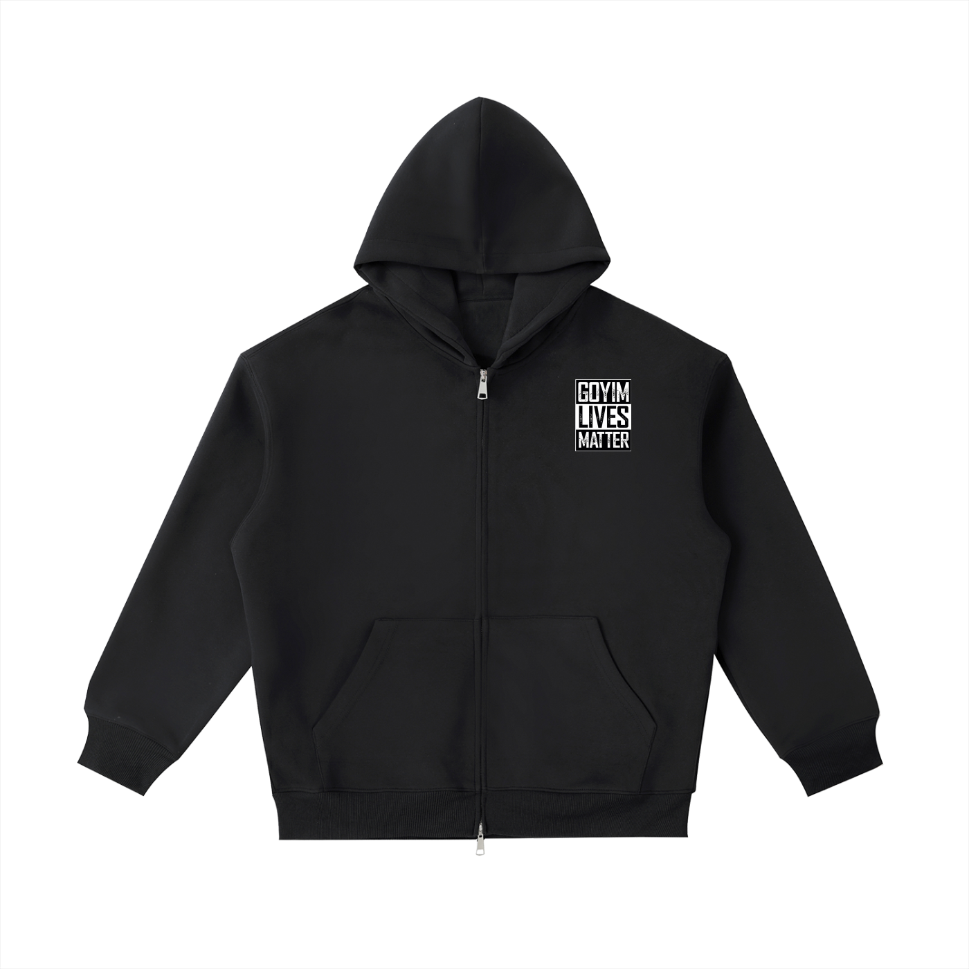 Goyim Lives Matter Chest Logo Heavyweight Hoodie