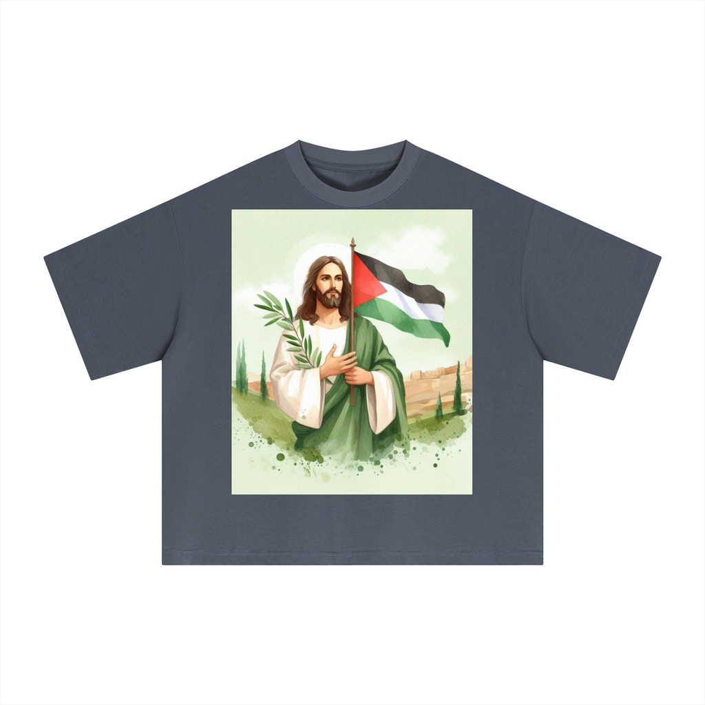 Jesus Palestine Boxy T-Shirt