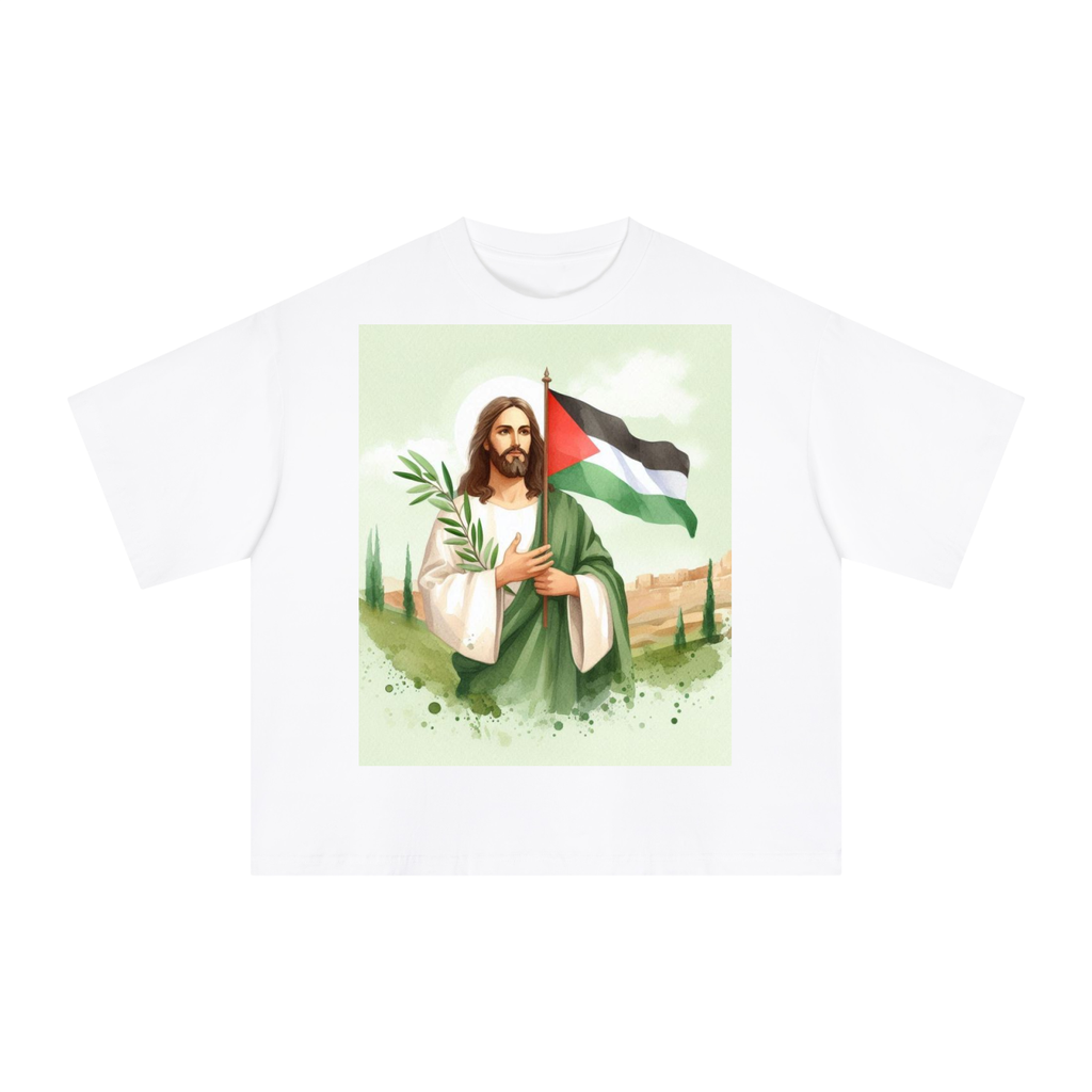 Jesus Palestine Boxy T-Shirt