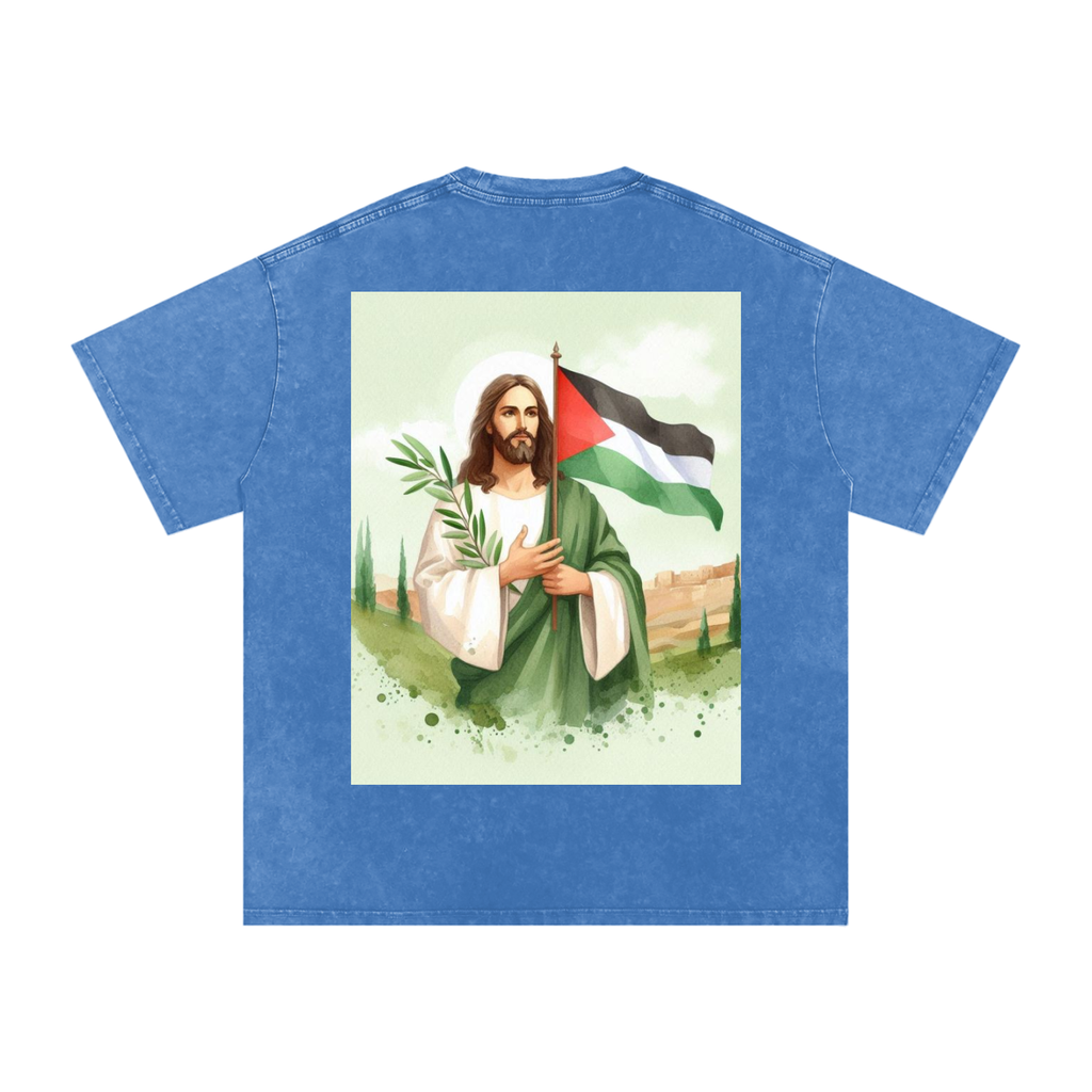 Jesus Palestine Oversized T-Shirt
