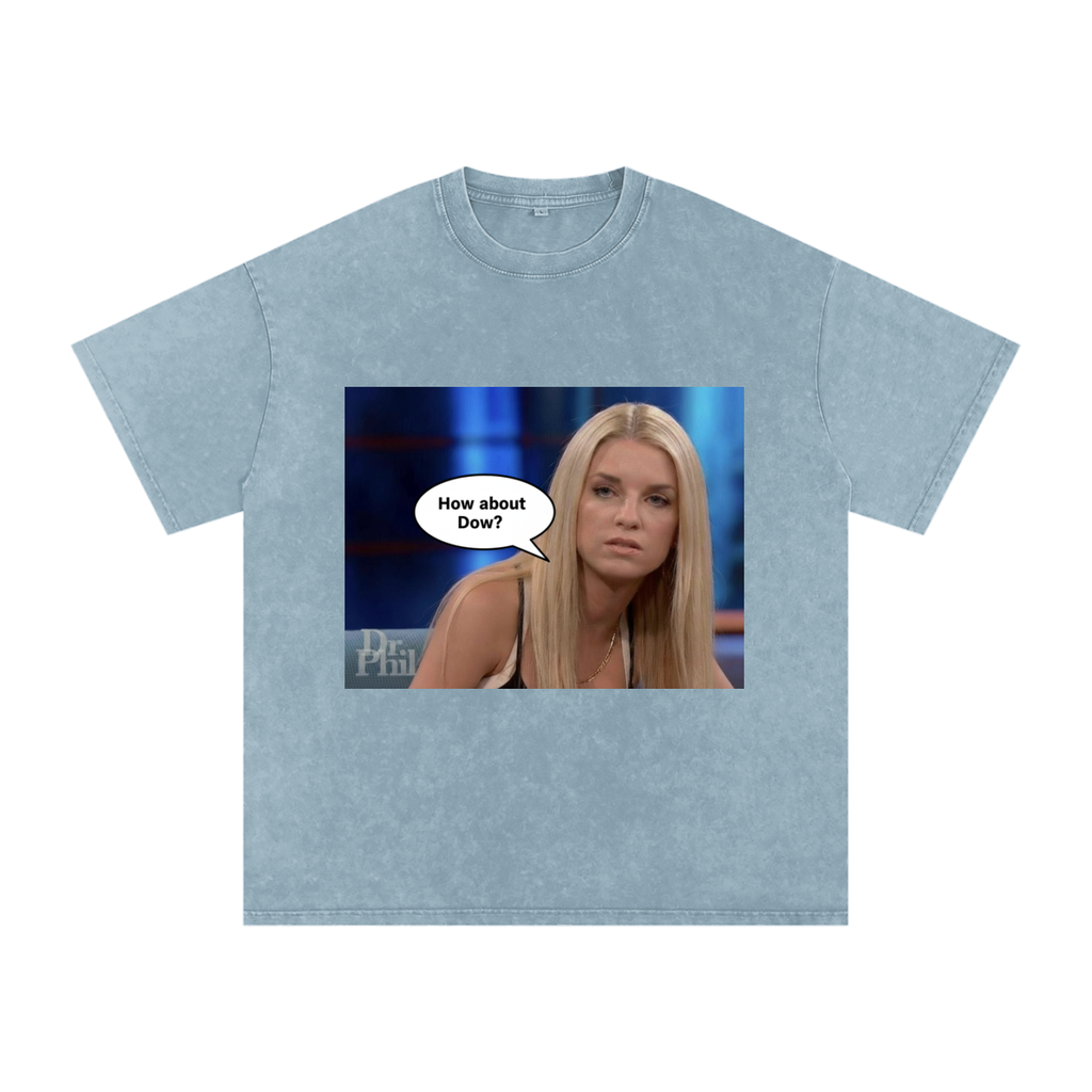 How About Dow Oversized Cotton T-Shirt