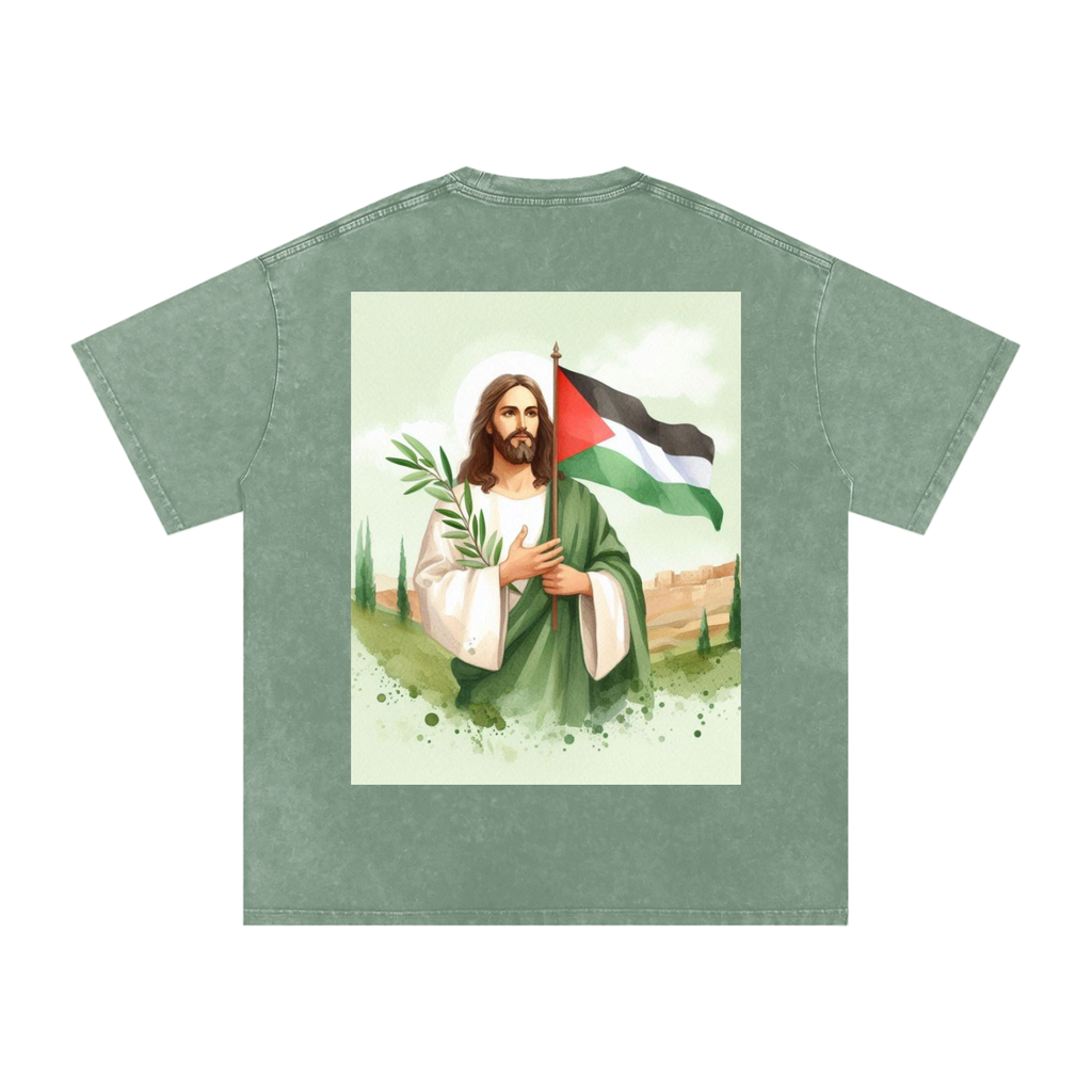 Jesus Palestine Oversized T-Shirt