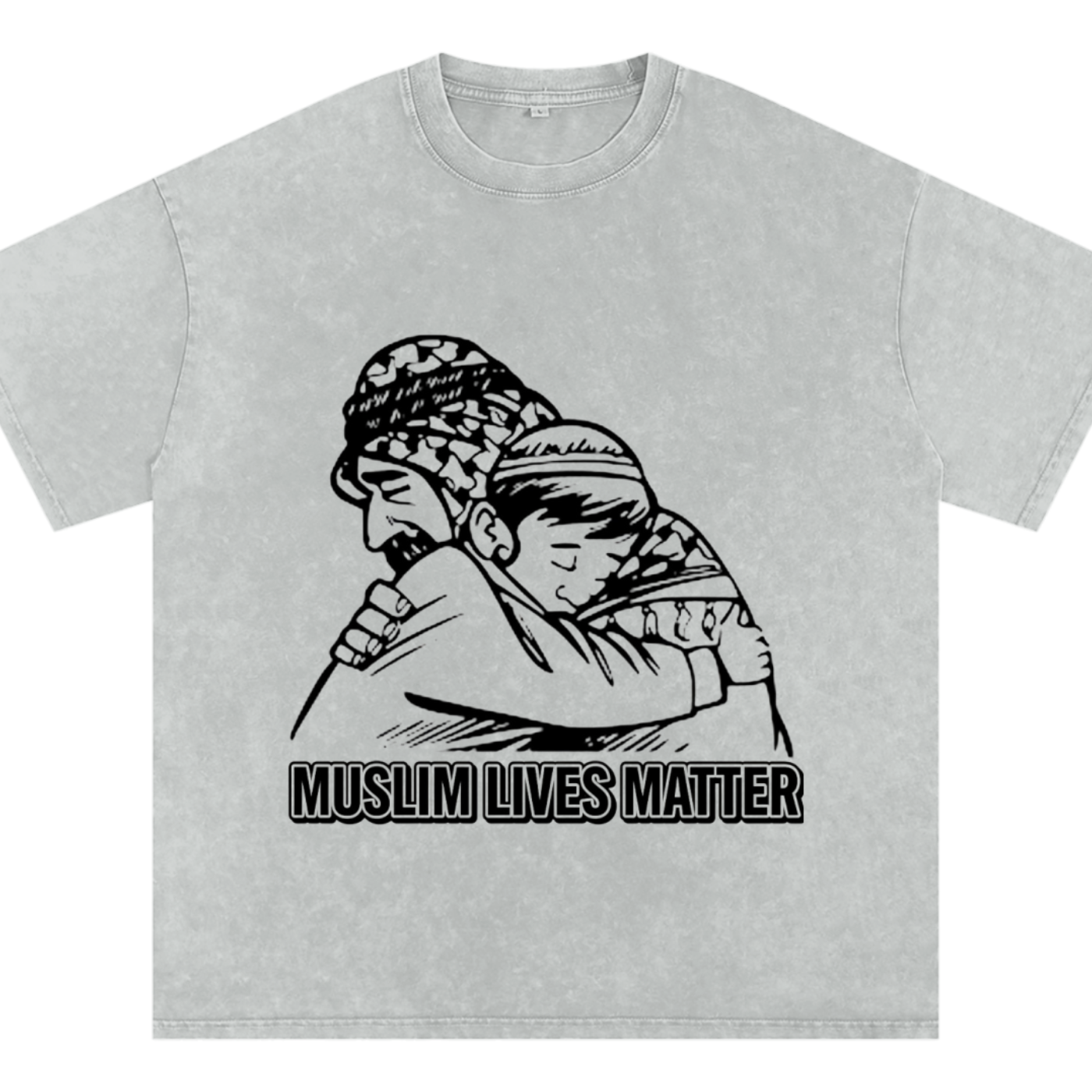 Muslim Lives Matter Snow Washed T-Shirt
