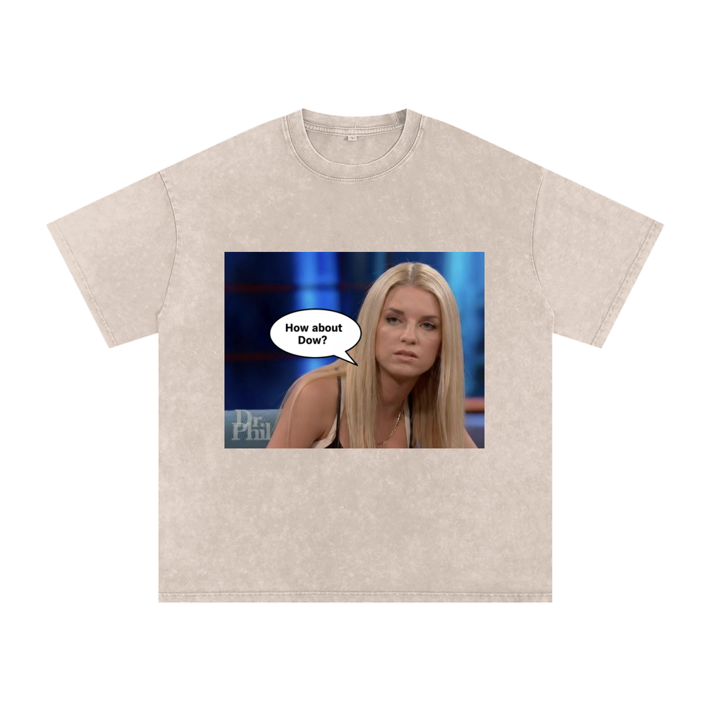 How About Dow Oversized Cotton T-Shirt