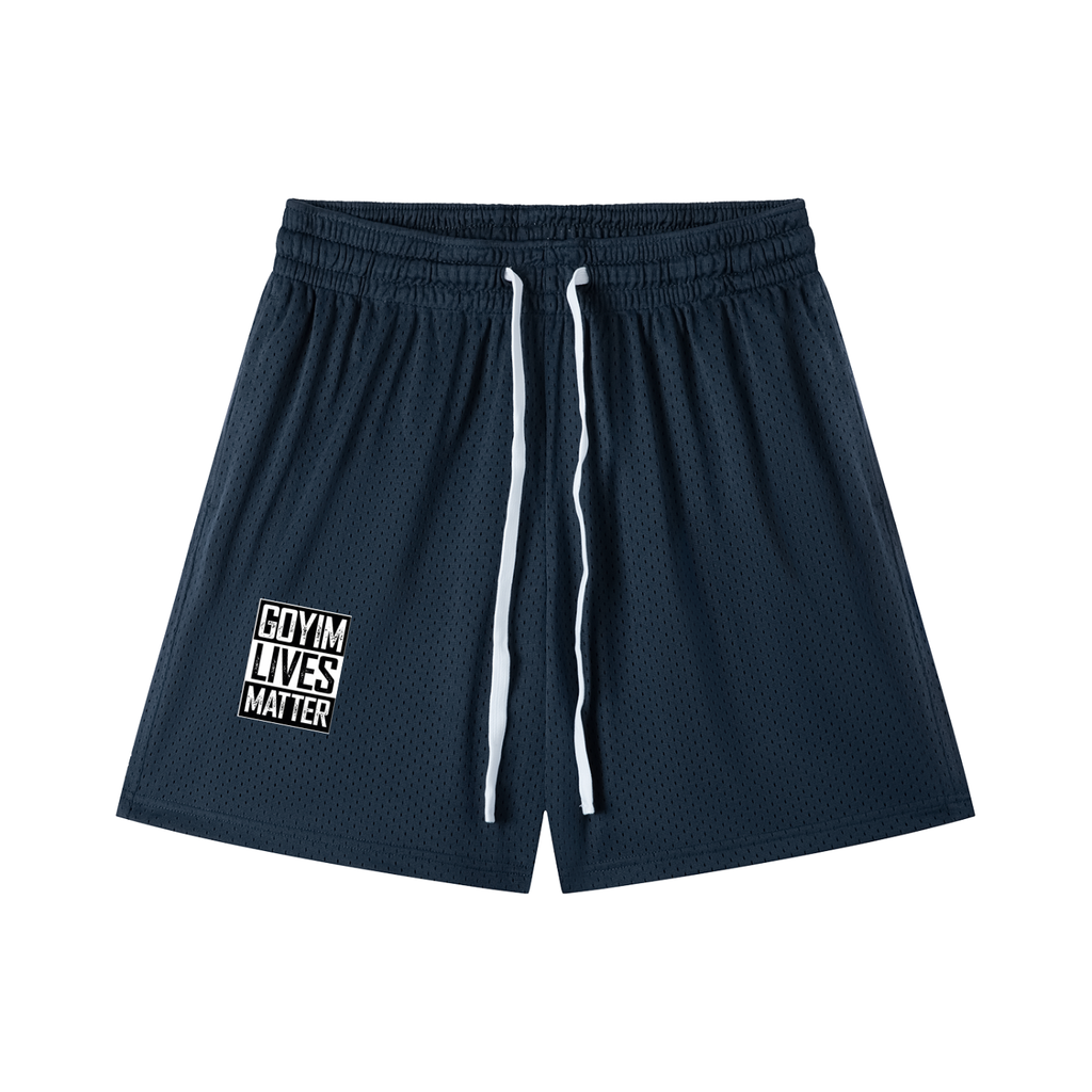 Goyim Lives Matter Mesh Drawstring Shorts