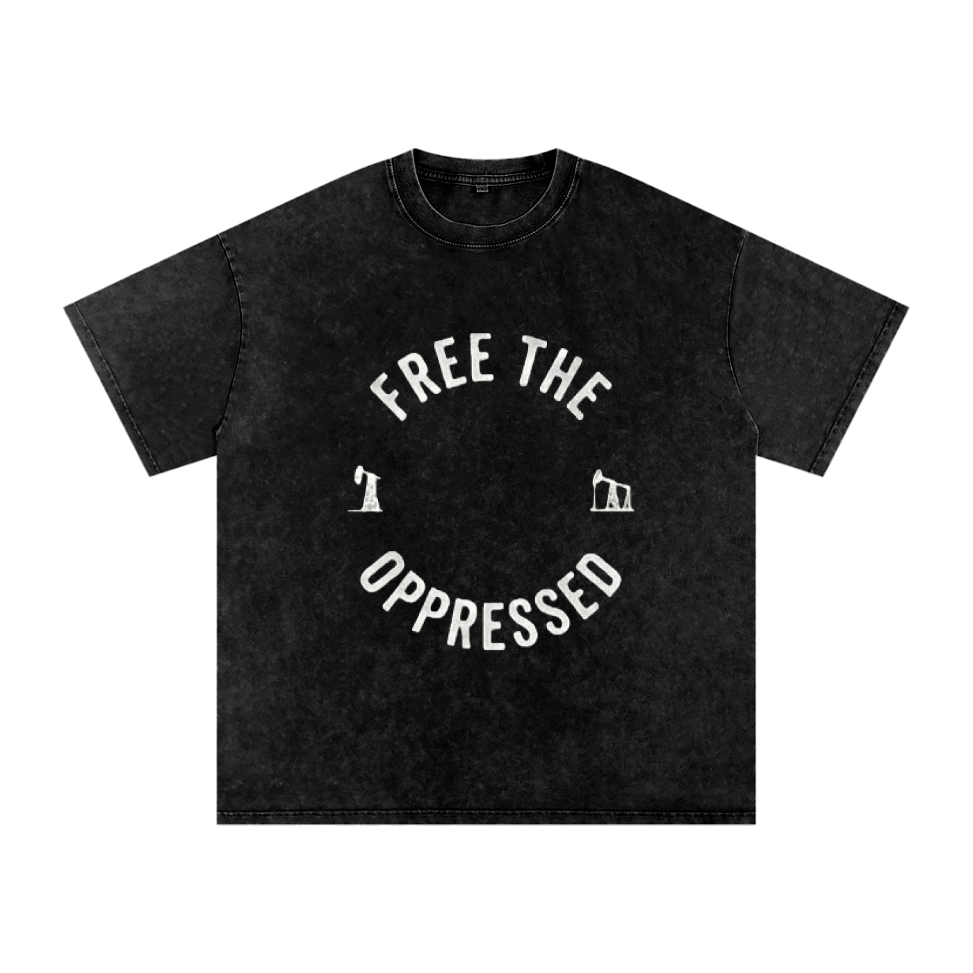 Free The Oppressed Oversized Cotton T-Shirt