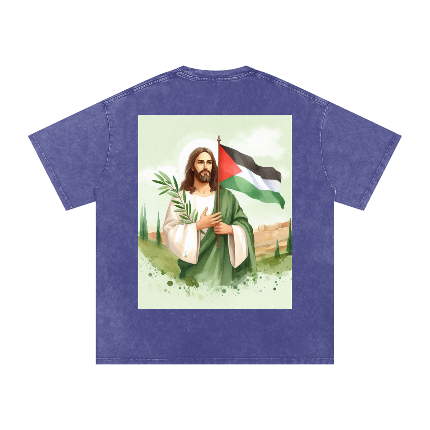 Jesus Palestine Oversized T-Shirt