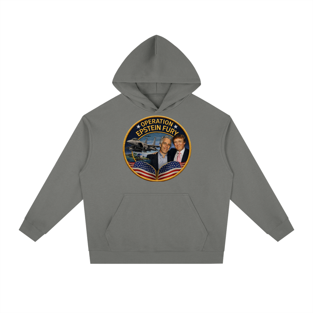 Operation Fury Heavyweight Drop-Shoulder Hoodie