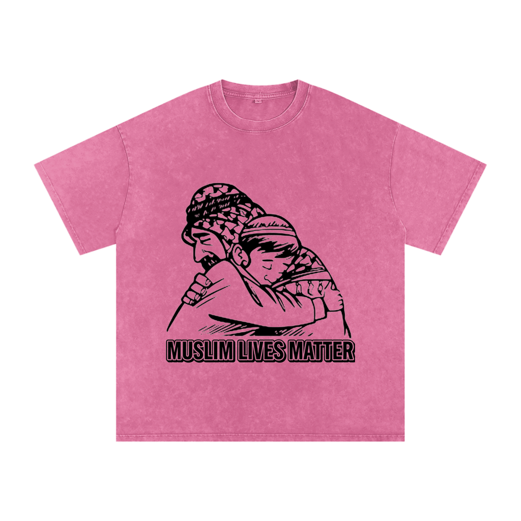 Muslim Lives Matter Snow Washed T-Shirt