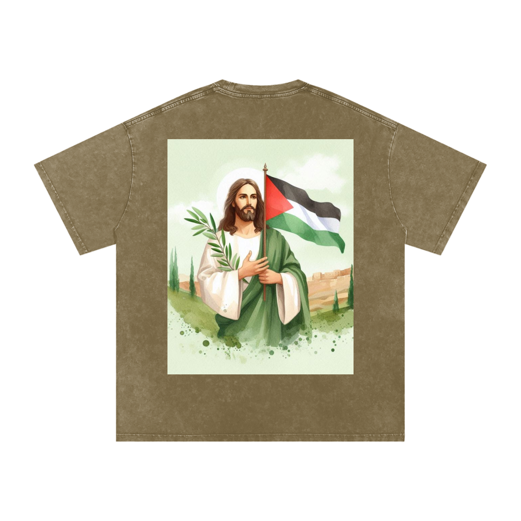 Jesus Palestine Oversized T-Shirt