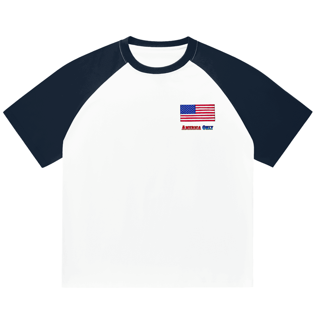 America Only Raglan Sleeve T-Shirt