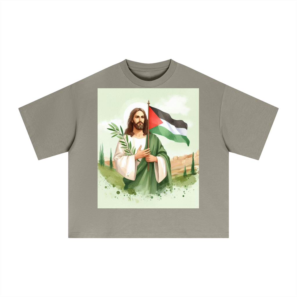 Jesus Palestine Boxy T-Shirt
