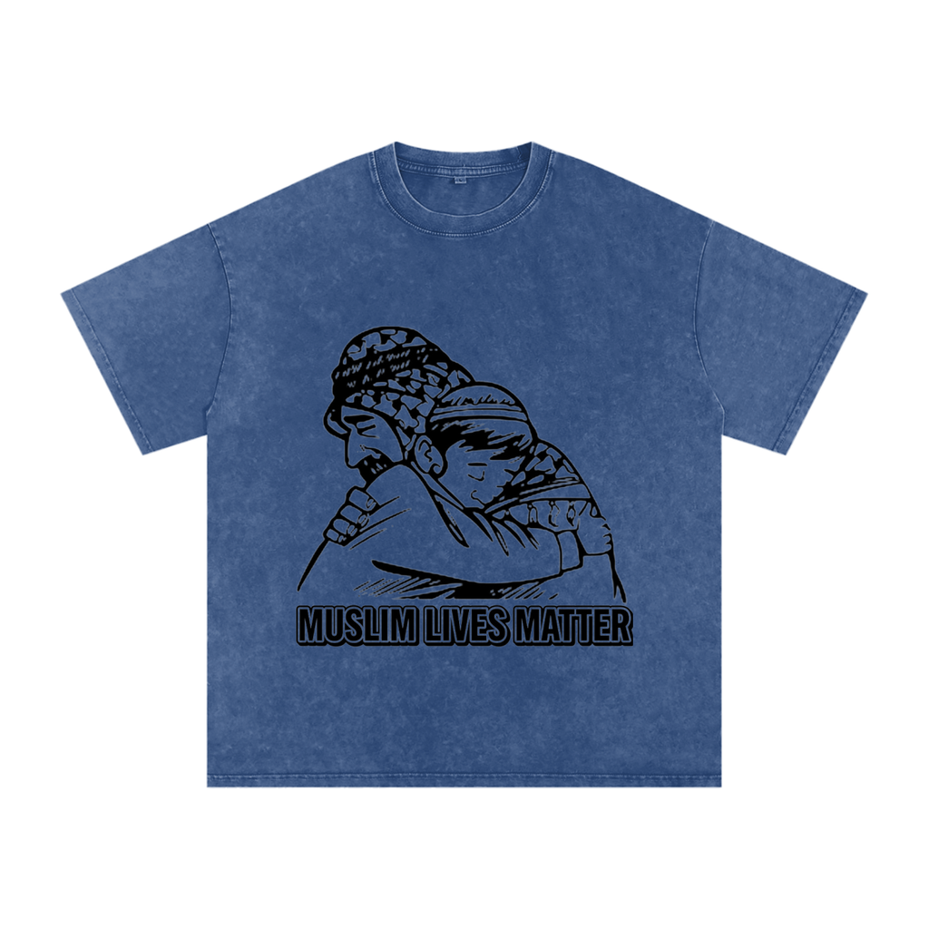 Muslim Lives Matter Snow Washed T-Shirt