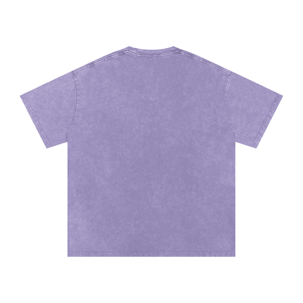 Goyim Lives Matter Front Logo Snow Washed Oversized Cotton T-Shirt