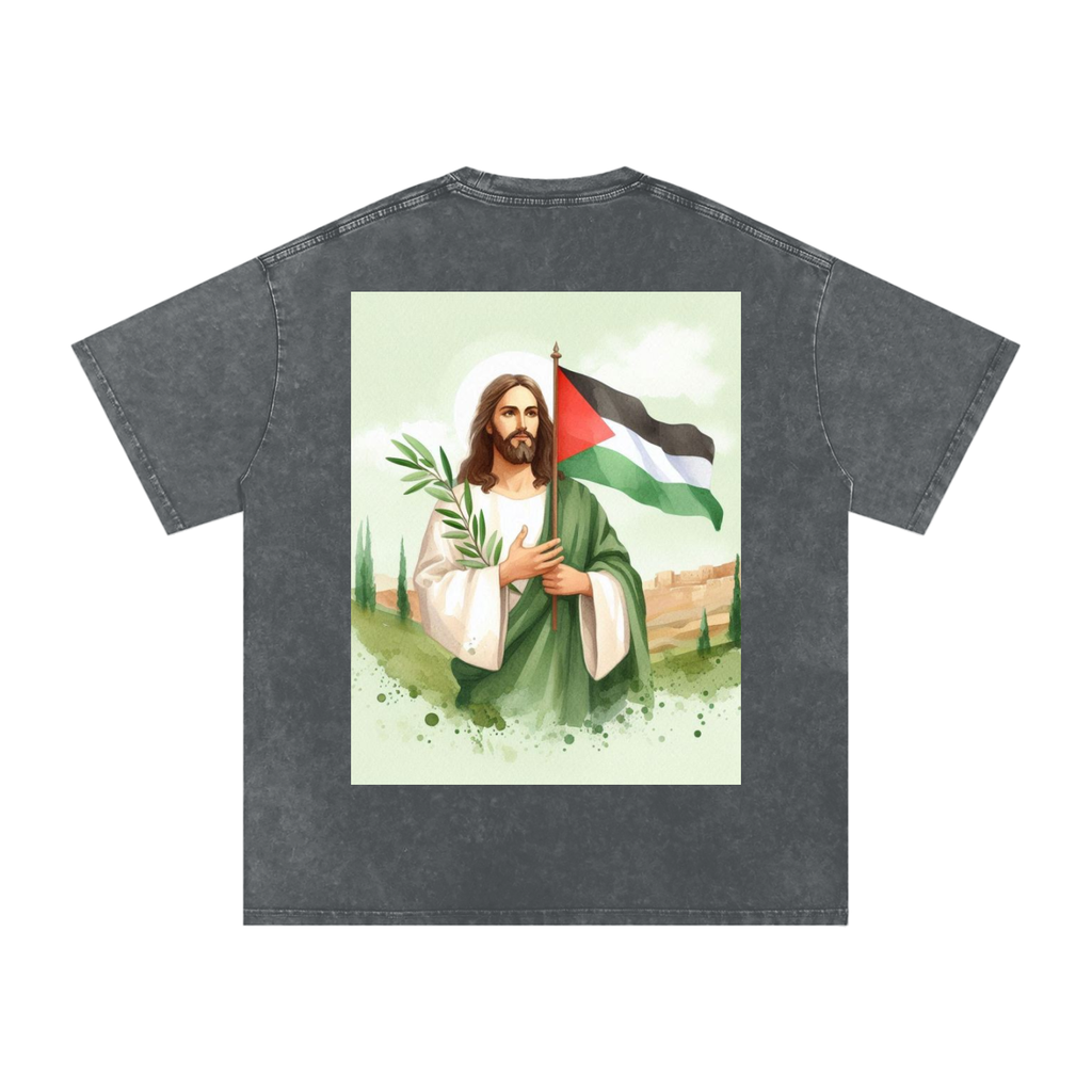 Jesus Palestine Oversized T-Shirt