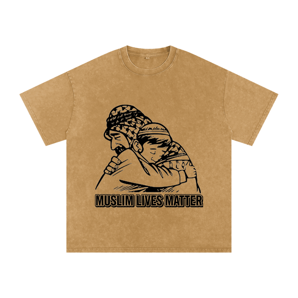 Muslim Lives Matter Snow Washed T-Shirt