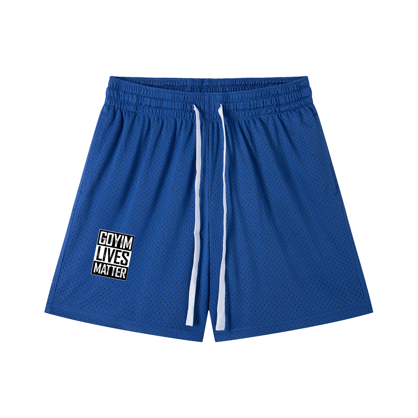 Goyim Lives Matter Mesh Drawstring Shorts