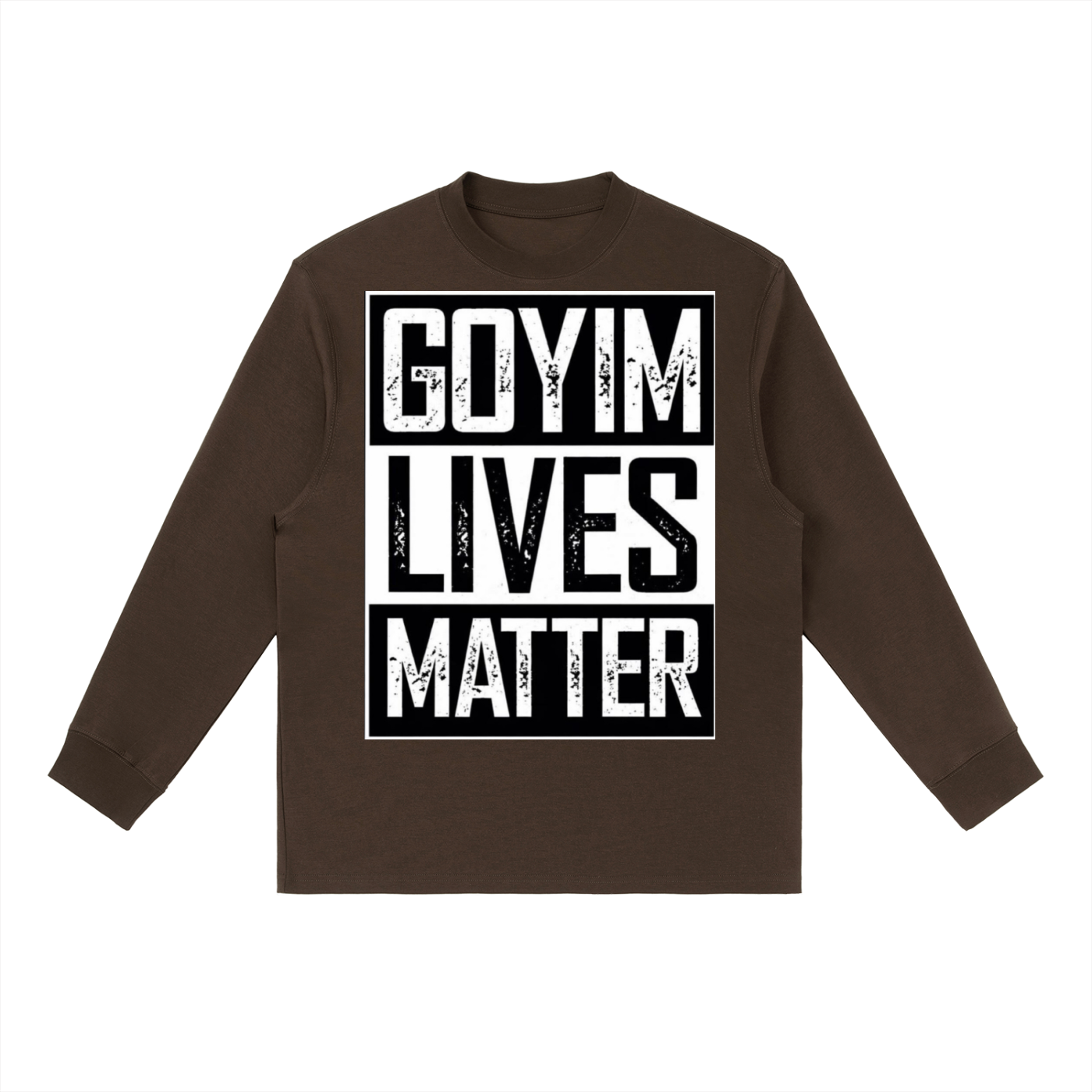 Goyim Lives Matter Front Logo Long-Sleeve