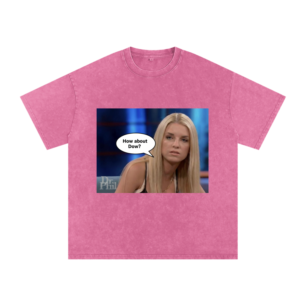 How About Dow Oversized Cotton T-Shirt