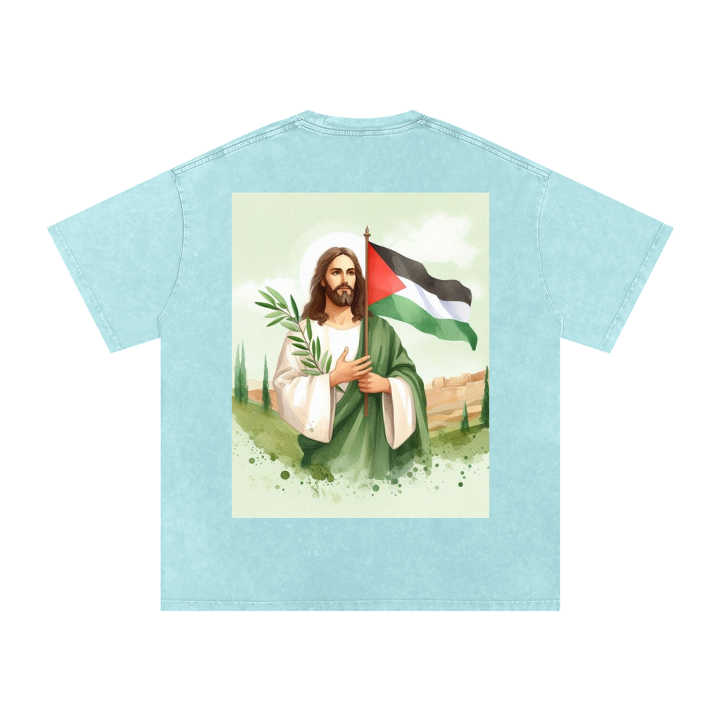 Jesus Palestine Oversized T-Shirt