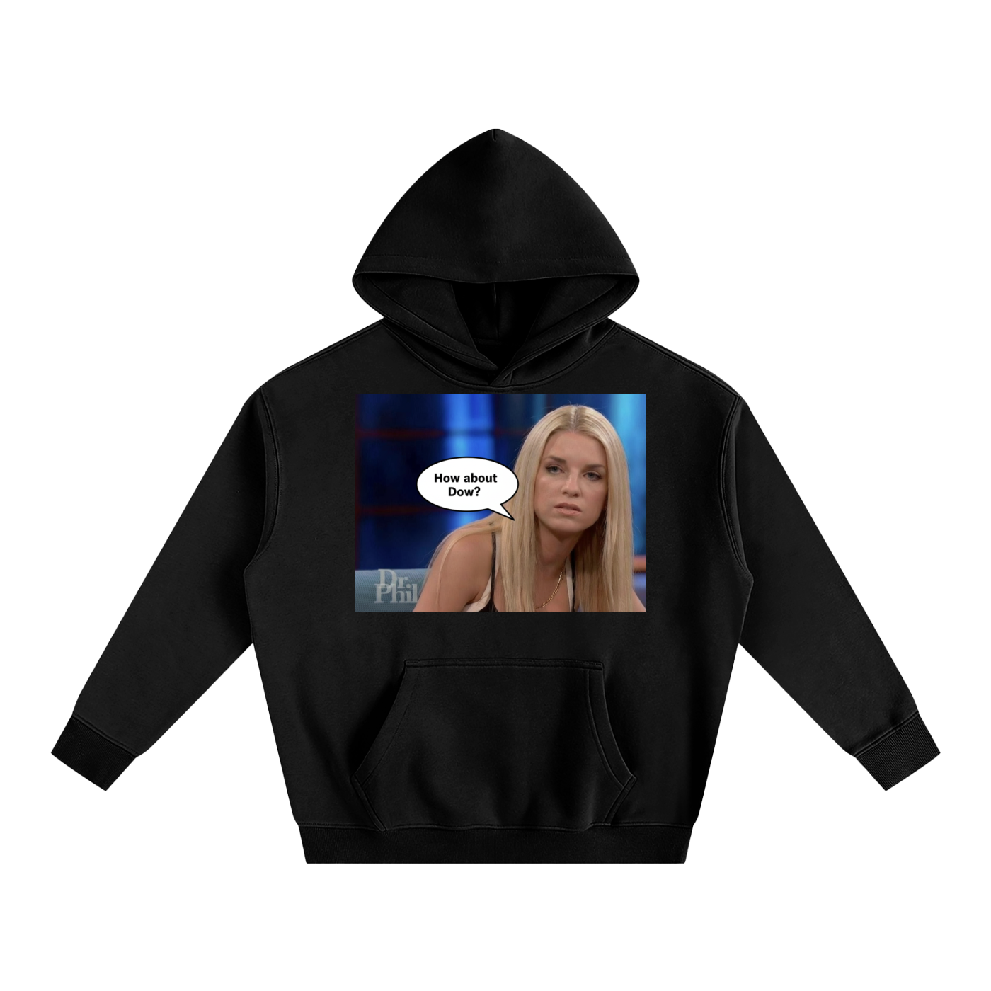 Pam Bondi Dr Phil Oversize Fleeced Hoodie