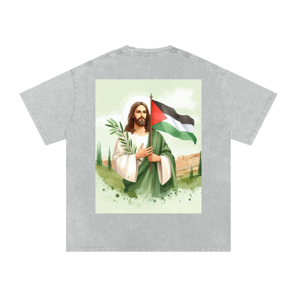Jesus Palestine Oversized T-Shirt