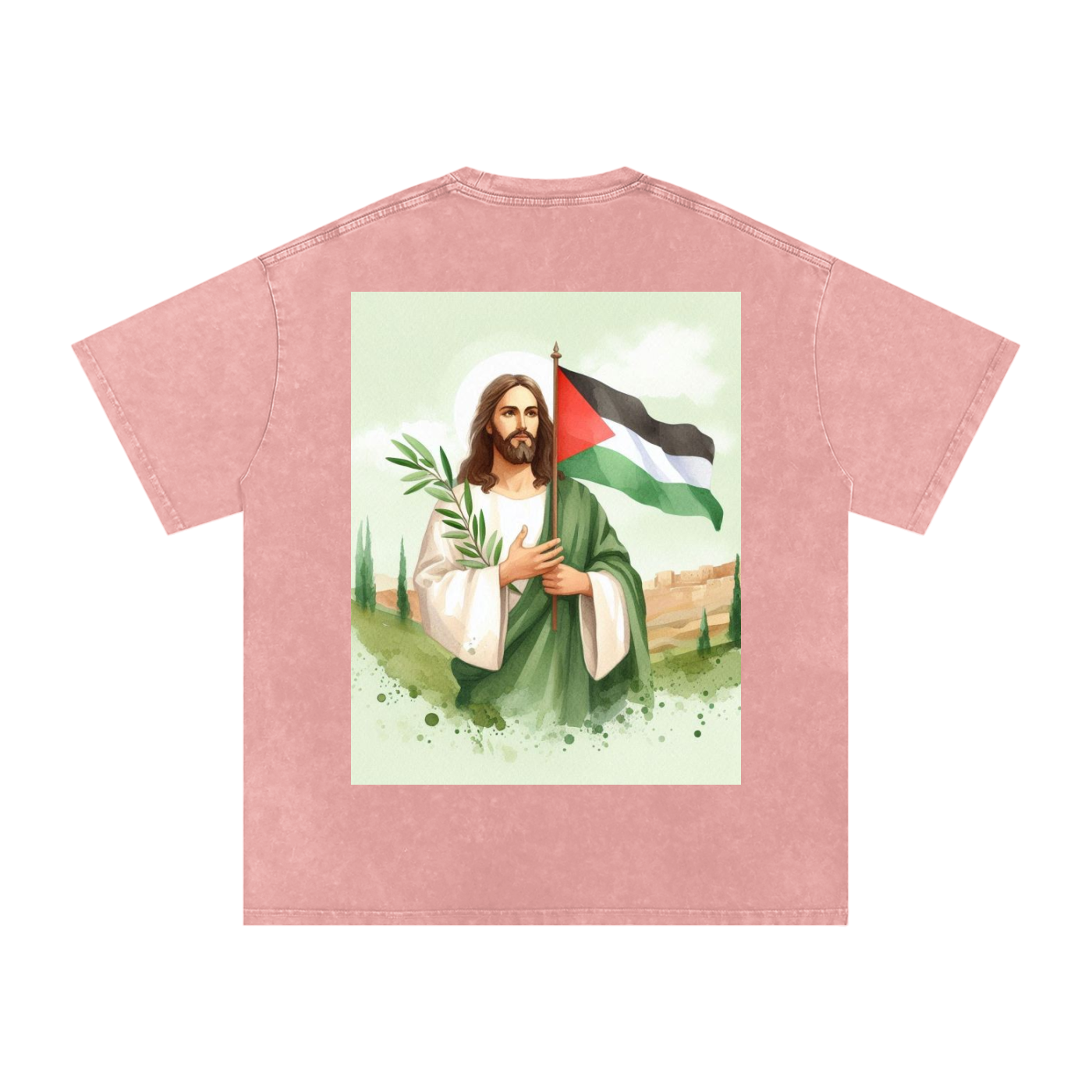 Jesus Palestine Oversized T-Shirt