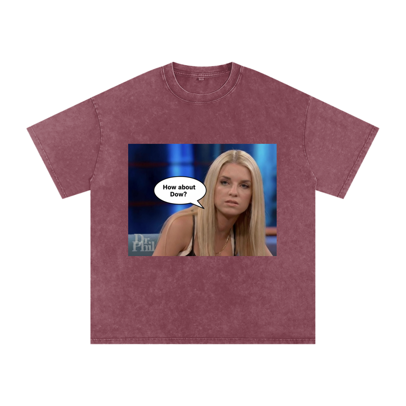 How About Dow Oversized Cotton T-Shirt