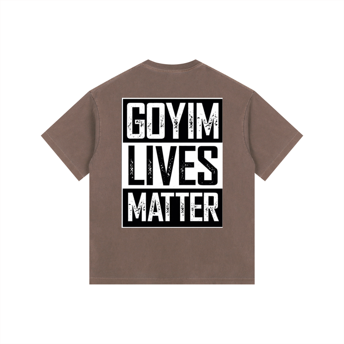 Goyim Lives Matter Oversized Cotton T-Shirt