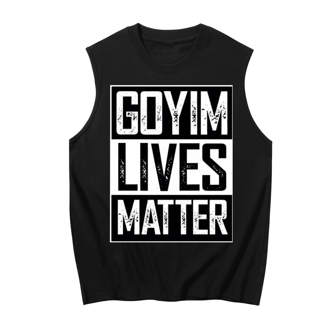 Goyim Lives Matter Front Logo Tank Top