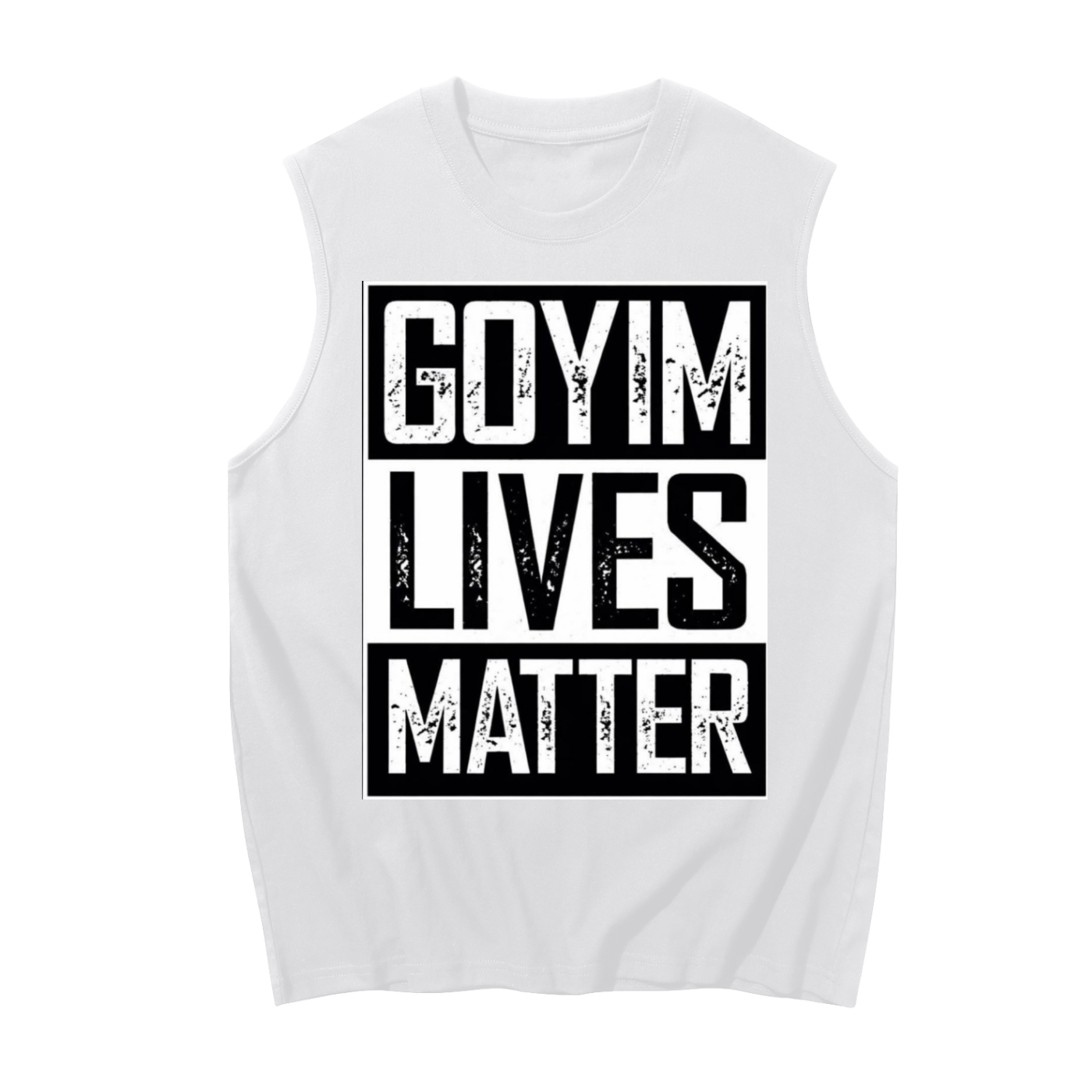 Goyim Lives Matter Front Logo Tank Top