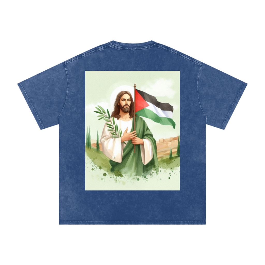 Jesus Palestine Oversized T-Shirt