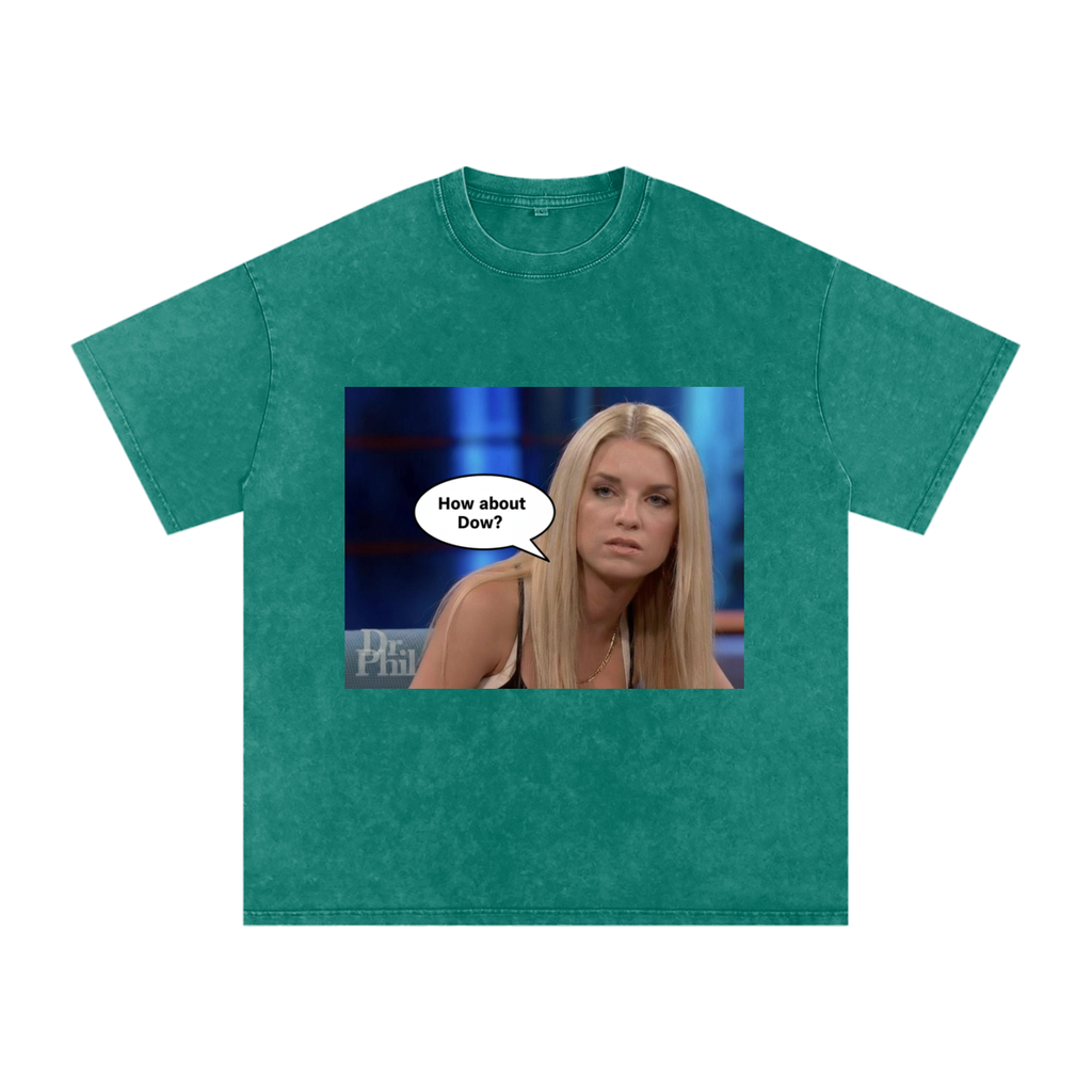 How About Dow Oversized Cotton T-Shirt