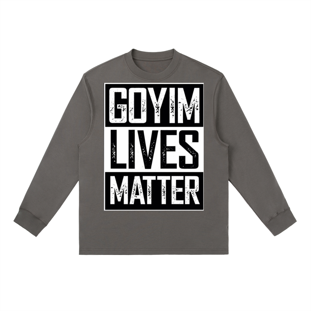 Goyim Lives Matter Front Logo Long-Sleeve