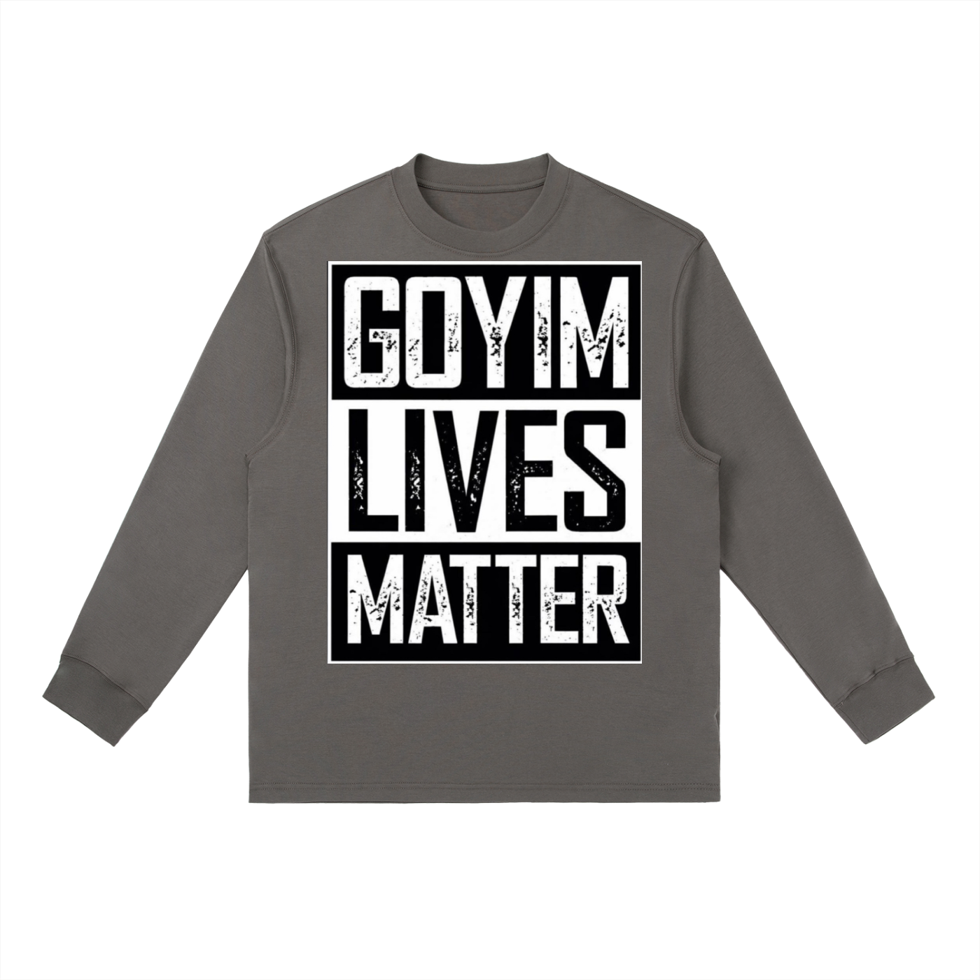 Goyim Lives Matter Front Logo Long-Sleeve