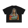 English My Blood is Palestinian Boxy T-Shirt
