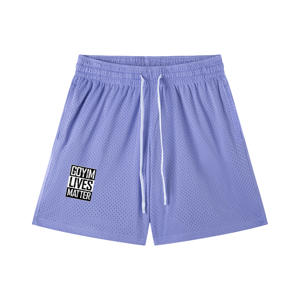 Goyim Lives Matter Mesh Drawstring Shorts