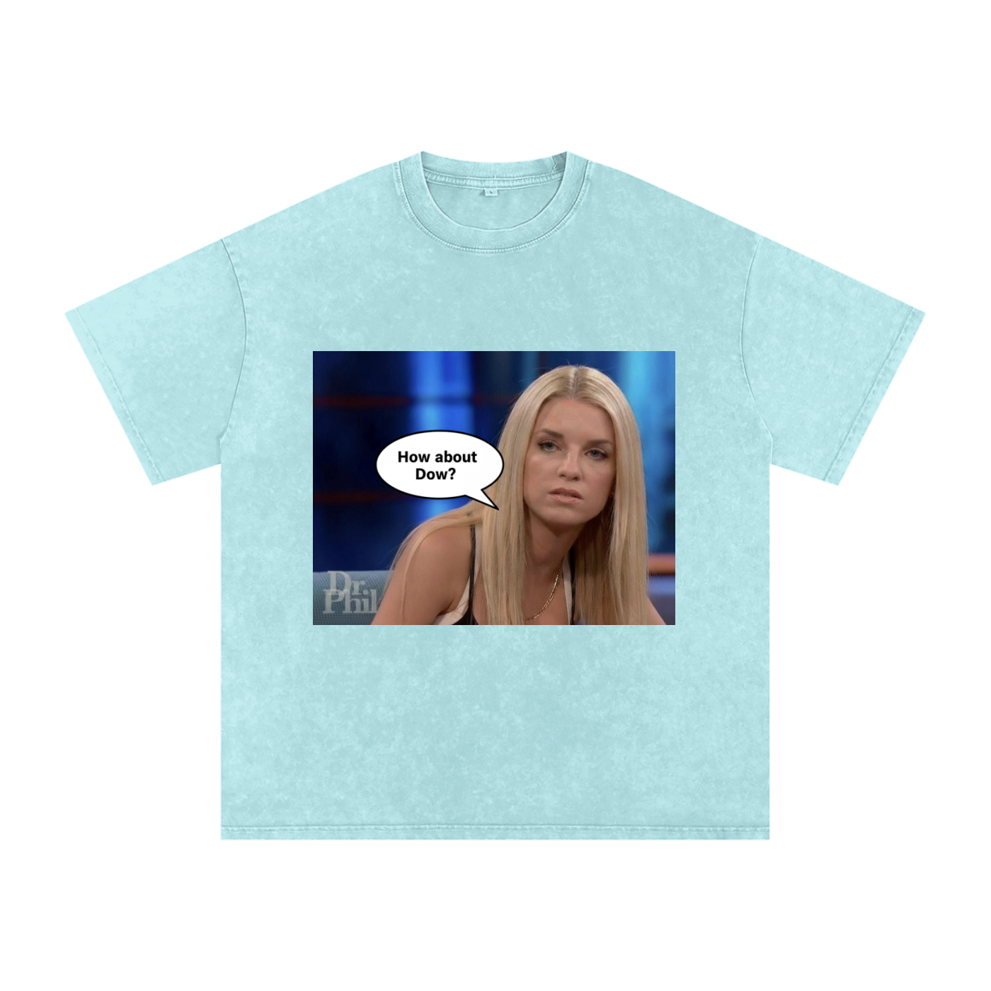 How About Dow Oversized Cotton T-Shirt